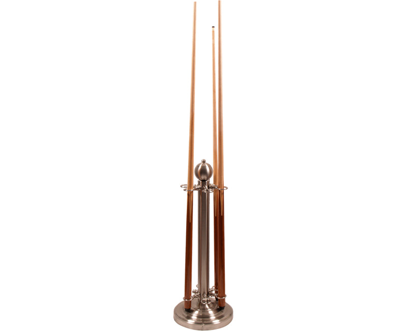 Brushed Steel Cue Stand