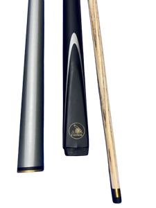 Cannon Scorpion 3 Piece 57-inch cue with ash shaft and brass ferrule.