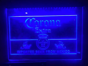 Corona LED Sign 30cms x 40cms. Free P&P