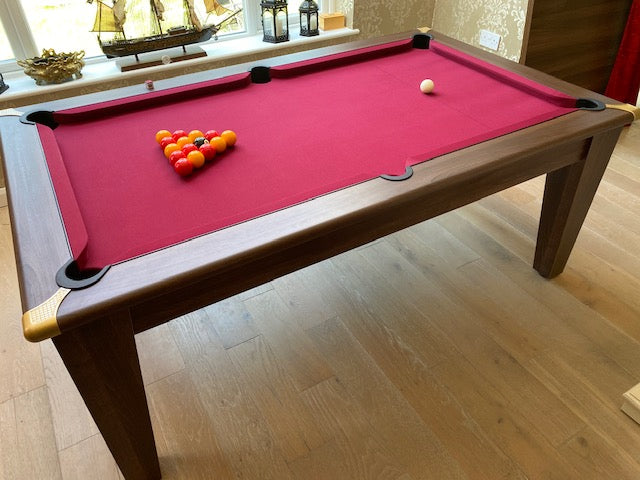 DARK WALNUT Supreme Classic Pool Diner