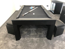 Load image into Gallery viewer, The Black Diamond English Pool Dining Table by SUPERPOOL.