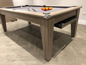 Supreme Driftwood Classic Meeting Pool Table