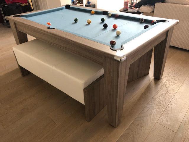 Supreme Driftwood Classic Meeting Pool Table