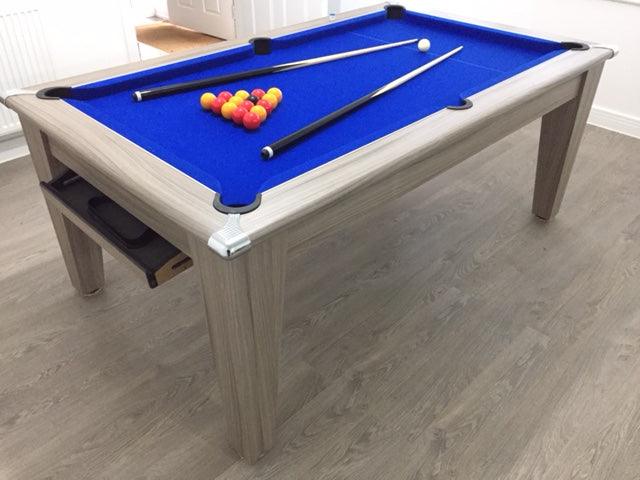 Supreme Driftwood Classic Meeting Pool Table