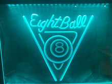 Load image into Gallery viewer, EIGHT BALL LED Sign 40cms x 30cms. Free P&amp;P