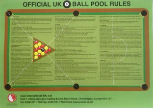 Traditional English Pool Rules
