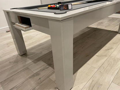 The Rosetta Classic Finish English Pool Dining Table by SUPERPOOL.