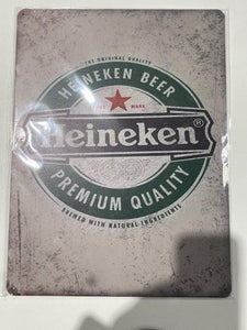 Heineken 30cm x 40cm Tin Art