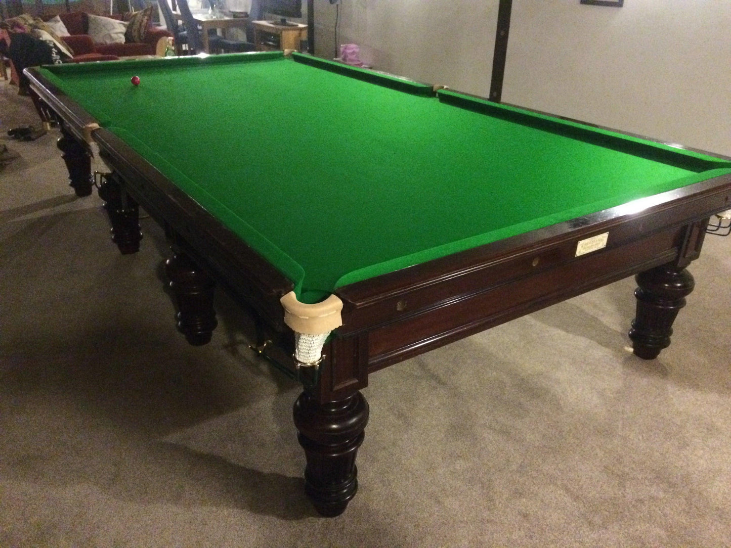 Snooker Table Recovering