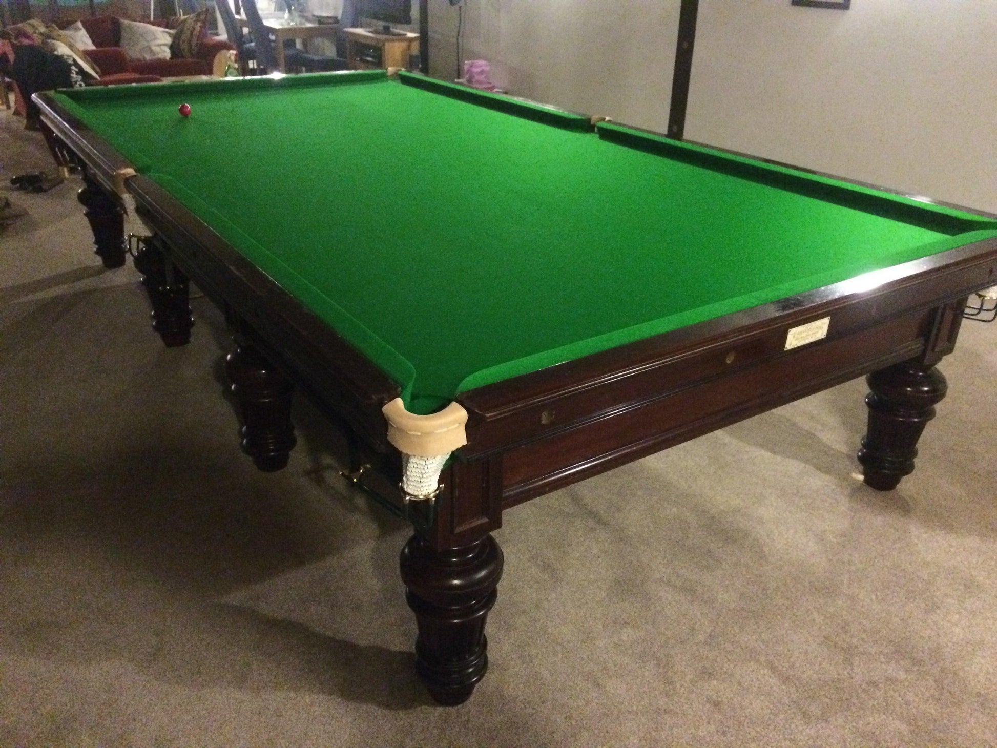 Snooker Table Recovering