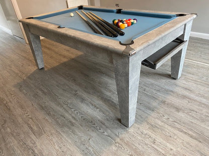 Reconditioned 7' ITALIAN GREY Supreme Classic Diner