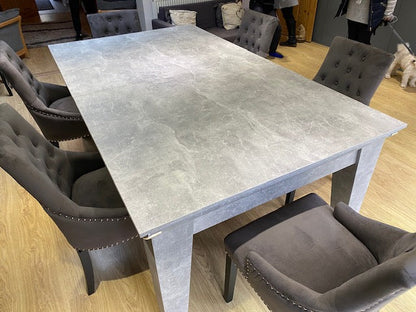 Reconditioned 7' ITALIAN GREY Supreme Classic Diner