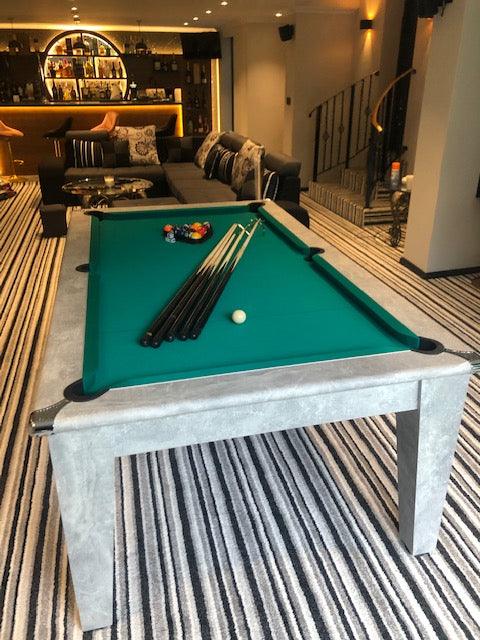 Supreme Italian Grey Classic Pool Diner