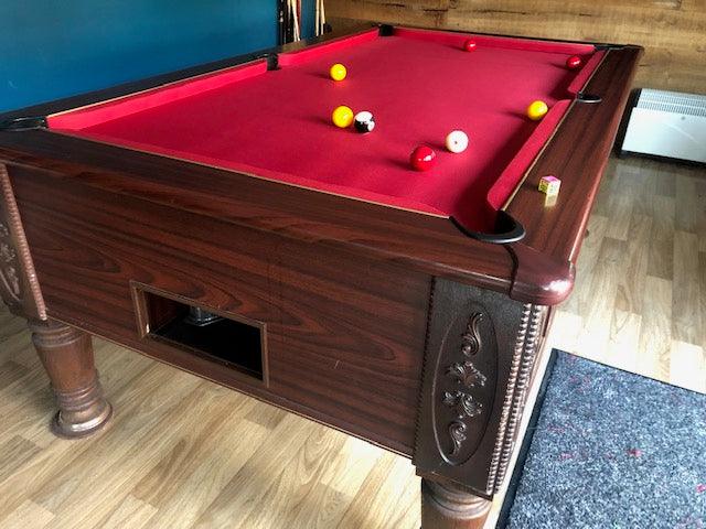 English Pool Table Recovering