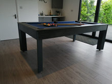 Load image into Gallery viewer, The Black Diamond English Pool Dining Table by SUPERPOOL.