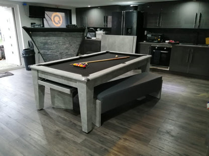 Reconditioned 7' ITALIAN GREY Supreme Classic Diner