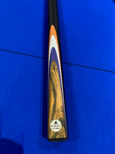 Load image into Gallery viewer, Kudos 57&quot; Red &amp; Blue 3/4 Joint Pool &amp; Snooker Cue