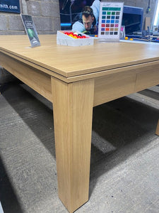 Lancaster Oak Rosetta English Pool Dining Table by SUPERPOOL.