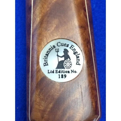 Limited Edition 1pc Cue. Britannia Steel Range