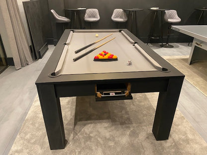 The Rosetta Premium Finish English Pool Dining Table by SUPERPOOL.