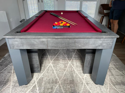 The Diamond English Pool Dining Table by SUPERPOOL.