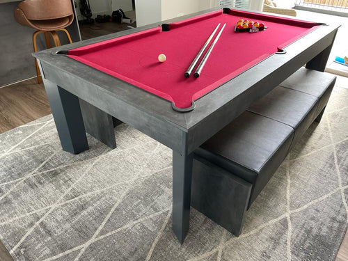 The Diamond English Pool Dining Table by SUPERPOOL.