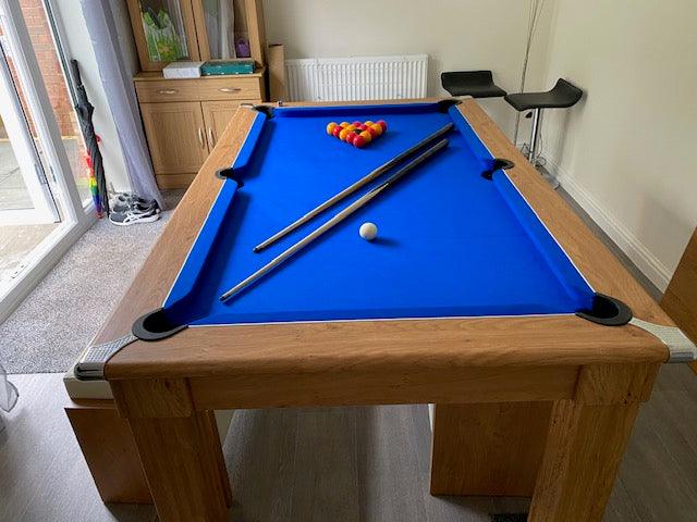 English Pool Table Recovering