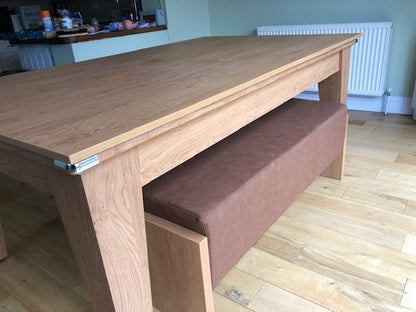 *IN STOCK* 6' x 3' Oak Supreme Classic Pool Dining Pool Table