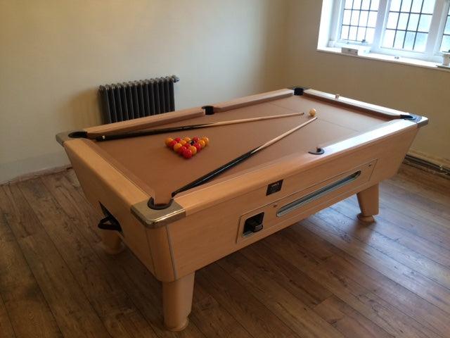 English Pool Table Recovering