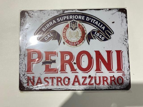 Peroni 40cm x 30cm Tin Art