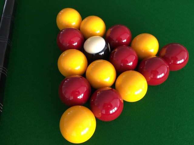 Aramith 2" ProCup Red and Yellows Pool Ball Set