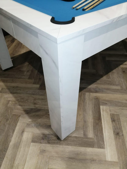 The Rosetta Premium Finish English Pool Dining Table by SUPERPOOL.