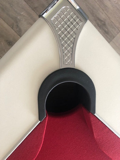 **IN STOCK** Supreme 6' WHITE Traditional Pool Dining  Pool Table.