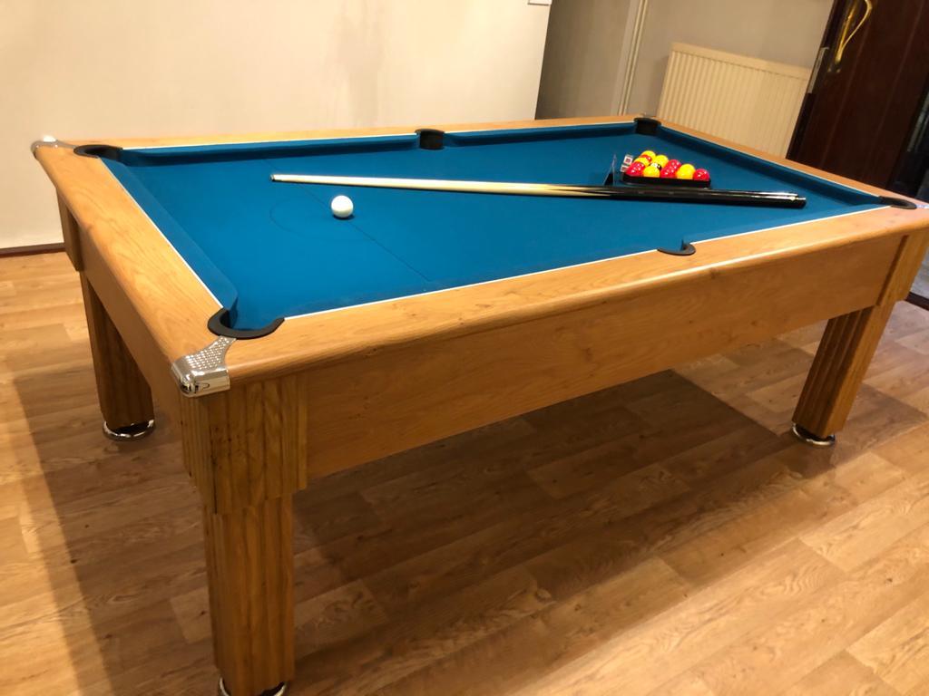 English Pool Table Recovering