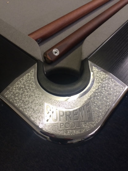 **IN STOCK** EX Showroom Supreme Winner 7' Walnut Free Play Championship Pool table.