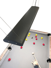 Load image into Gallery viewer, Supreme Tournament LED Pool Table Lighting in Storm Grey Finish