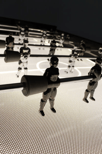 Tecno Flame Free Play Illuminated Football Table
