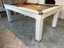 Load image into Gallery viewer, Supreme WHITE Traditional Dining  Pool Table &quot;Exclusive&quot; to SUPERPOOL