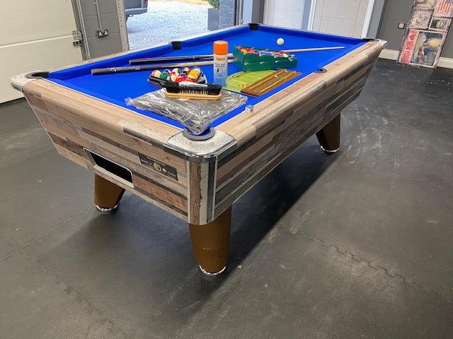 English Pool Table Recovering