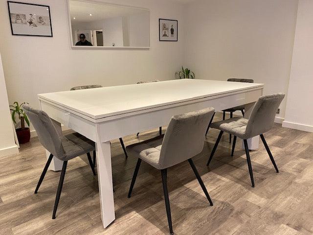 The Diamond English Pool Dining Table by SUPERPOOL.