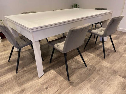 The Diamond English Pool Dining Table by SUPERPOOL.