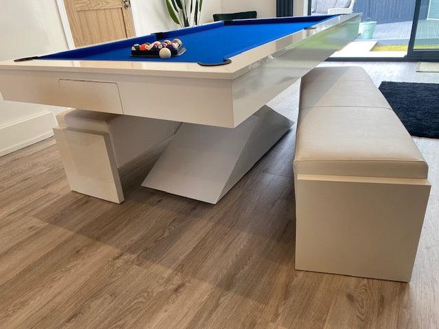 The LIGHTNING Pool Diner Table by Superpool UK