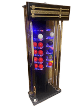 Load image into Gallery viewer, Neon Cue STand for 6 Cues and Ball Set by SUPERPOOL